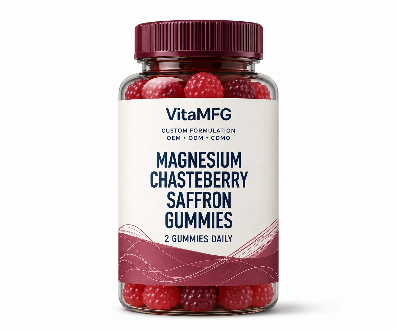 Magnesium Chasteberry Saffron Gummies